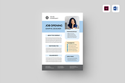 Job Vacancy Flyer, a Flyer Template by Leaflove (Thumbnail 1 of 5)