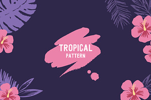 Tropical Vector Pattern