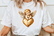 Vintage Cupid Clipart, an Illustration by Pixels.Craft (Thumbnail 4 of 7)