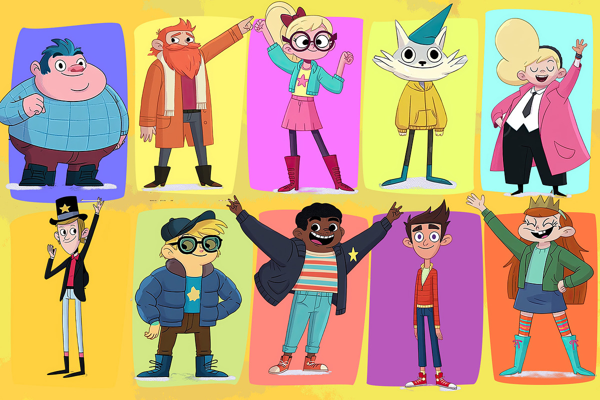 MAGIC CREW PNG SET, a Person Illustration by XiXong STUDIO (Photo 2 of 6)