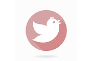 Modern Vector Icon With Flying Bird, an Icon by FineArtStudio (Thumbnail 1 of 3)