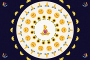 Spiritual, Psychedelic Emoji Brushes, a Brush Add-On by kloroform (Thumbnail 4 of 10)