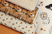 My Beautiful Savanna, a Pattern Graphic by Zim Varezhkin (Thumbnail 3 of 11)