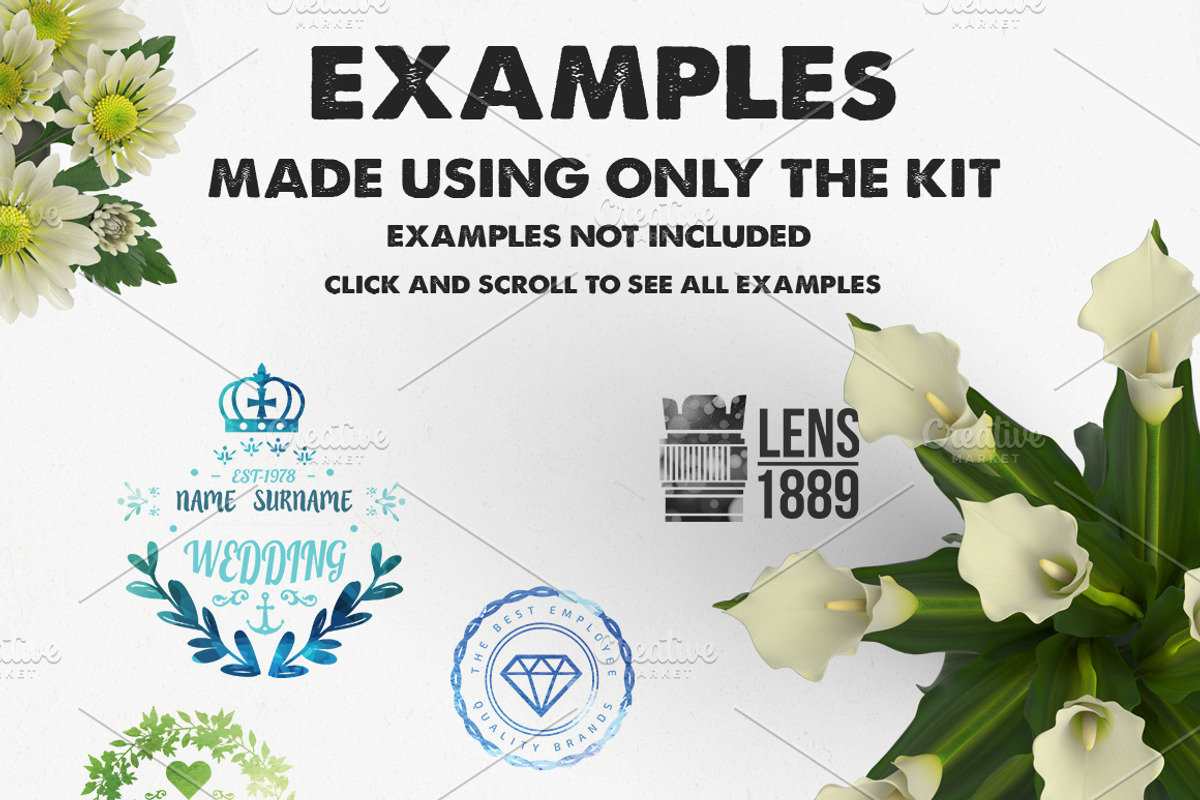 Logo Creation Kit, a Branding & Logo Template by The Craftsman (Photo 24 of 71)