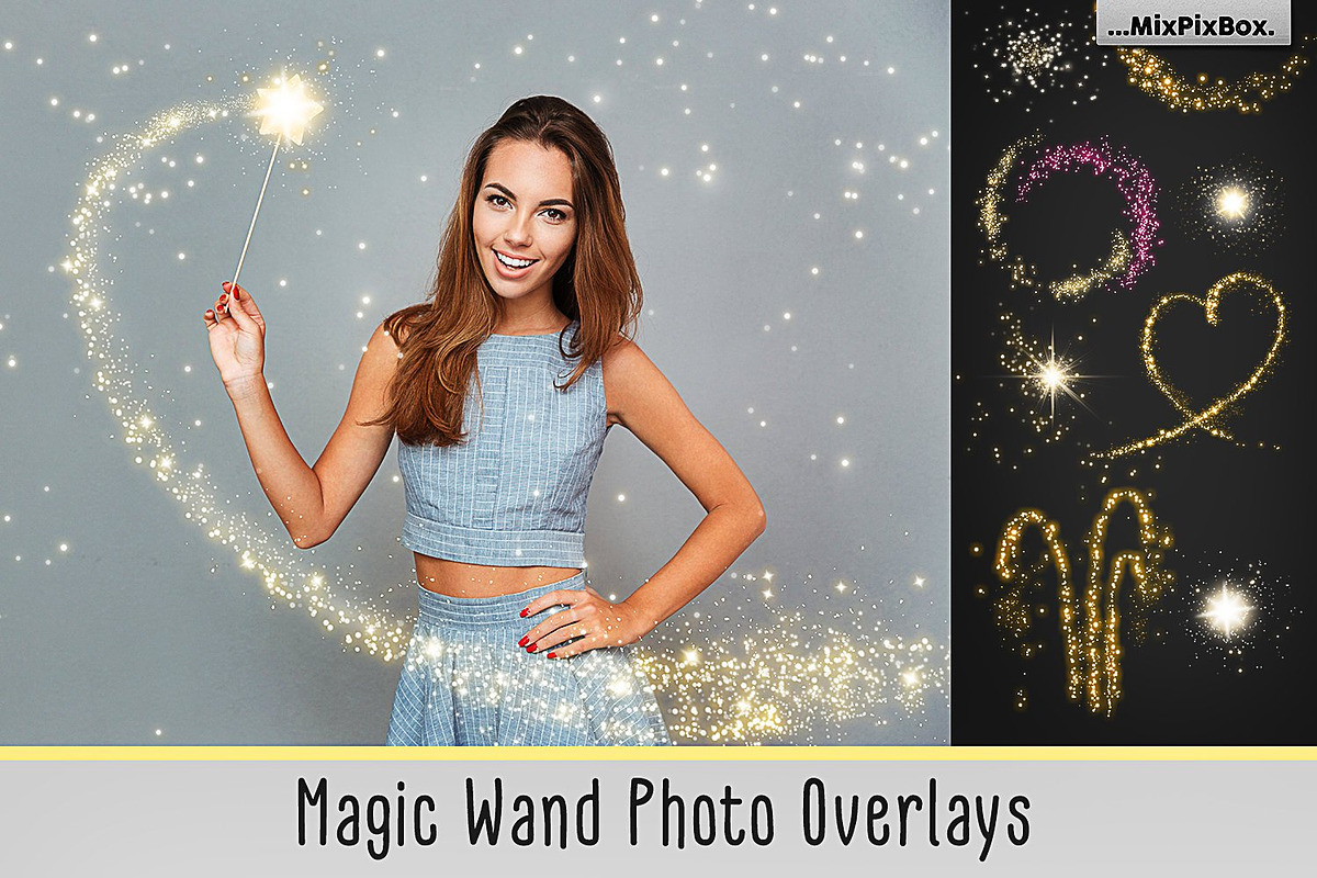 Magic Wand Overlays, an Object Graphic by MixPixBox