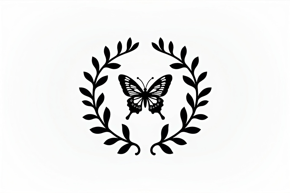 Butterfly Silhouette Vector Set, an Illustration by Designs_River (Photo 7 of 9)