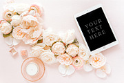 BUNDLE Pink Floral Stock Images, a Business Photo by Lux Light (Thumbnail 3 of 9)