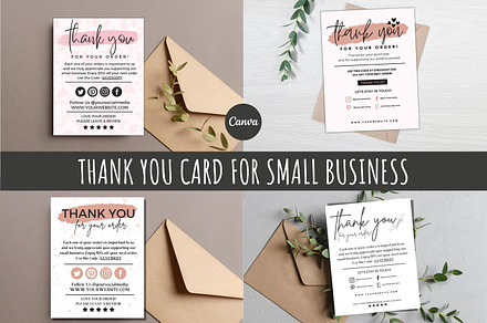 Thank You Card For Small Business
