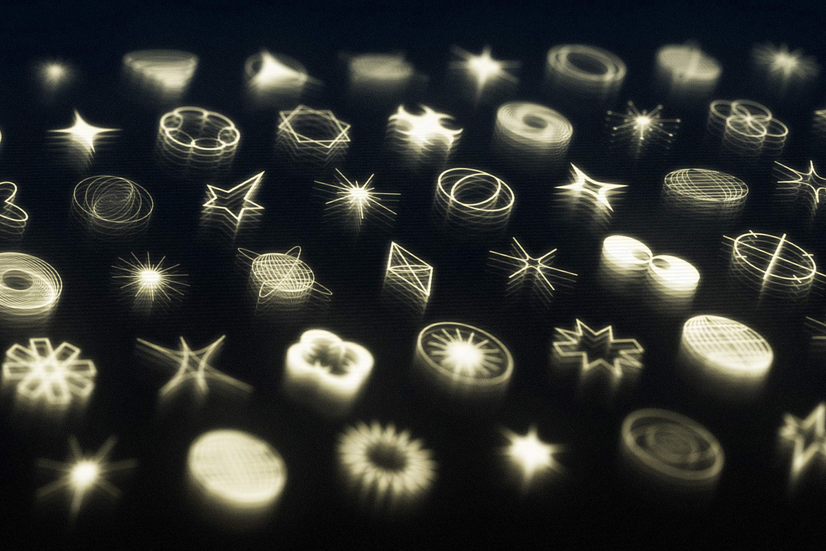 Abstract Y2K Elements, an Object Graphic by Design Squad