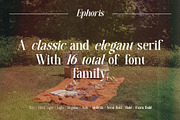 Ephoris || Retro Serif Font, a Serif Font by Idea Studio (Thumbnail 3 of 16)
