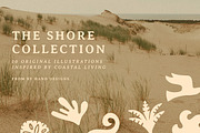 The Shore Illustration Set, a Decorative Illustration by By Hand Designs (Thumbnail 1 of 7)