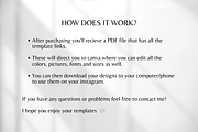White Christmas Instagram Templates, a Social Media Template by SociallyyCreative (Thumbnail 10 of 10)
