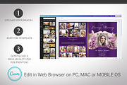 Purple Loving Tabloid Funeral Progra, a Brochure Template by Godserv Designs (Thumbnail 5 of 10)