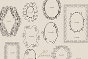 Flourish – Vintage Ornamental Frames, an Object Graphic by DigARTbyHavroshka (Thumbnail 9 of 12)
