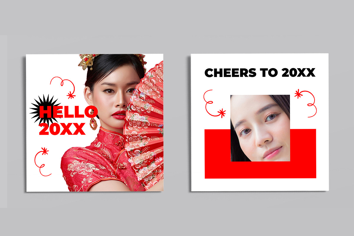 New Year Social Media Post, a Social Media Template by ContestDesign (Photo 6 of 7)