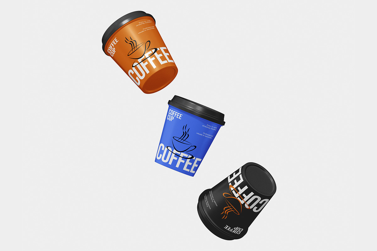 Coffee Cup Mockup, a Cups & Container Mockup by Unerispace (Photo 2 of 3)