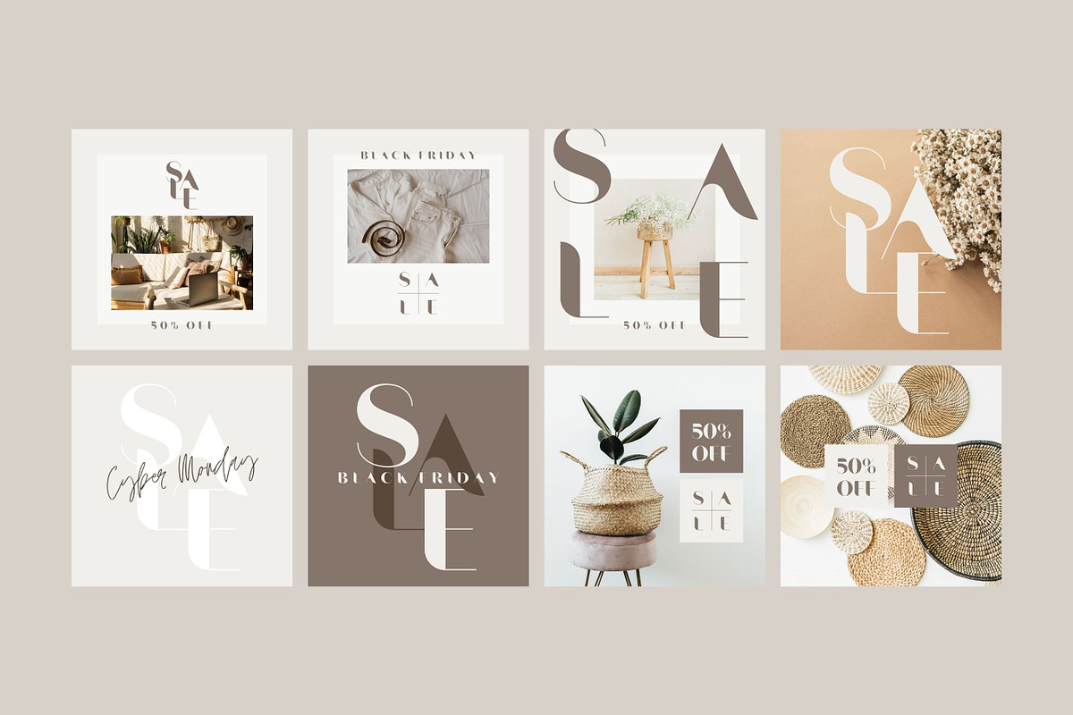 Instagram Template Canva Sales Promo, a Social Media Template by Keikoya (Photo 8 of 21)