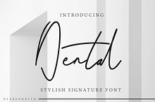 Dental - Signature Font