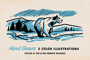 Wilderness Spot Art Collection, an Illustration by Nathan Brown (Thumbnail 5 of 7)