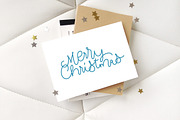 Merry Christmas small clipart, an Illustration by Nina's Illustration Shop (Thumbnail 3 of 3)