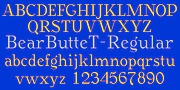 BearButteT, a Slab Serif Font by Ingrimayne Type (Thumbnail 3 of 8)