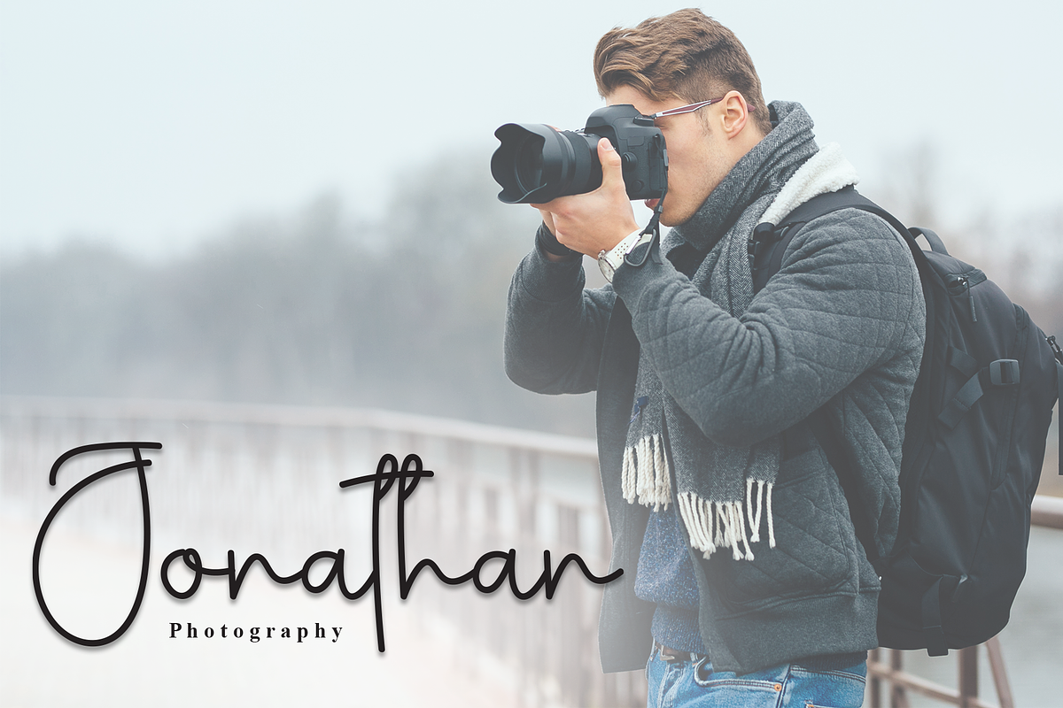 Homestay | Script Font, a Handwritten Font by Scratchones (Photo 4 of 8)