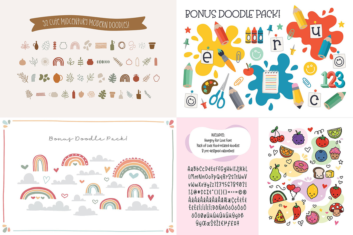 Sunshine & Lollipops Font Bundle, a Handwritten Font by Denise Chandler (Photo 4 of 12)