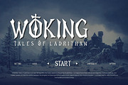 Gorck Helozat - Display Fantasy Font, a Serif Font by twinstd (Thumbnail 4 of 8)