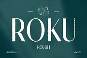 Roku Rough, a Sans Serif Font by Craft Supply Co. (Thumbnail 1 of 8)