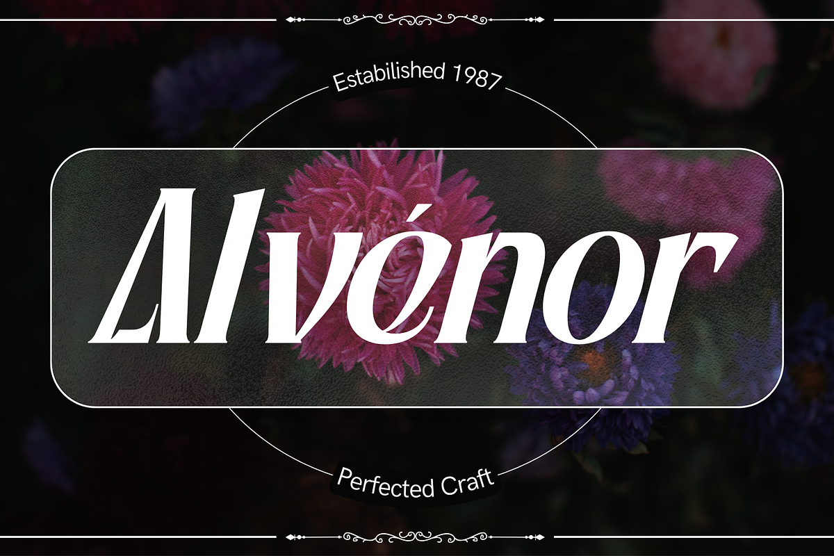 Foga - Modern Serif Logo Font, a Serif Font by Nirmana Visual (Photo 6 of 11)