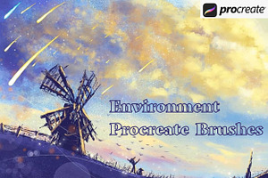 Environment Brushes for Procreate
