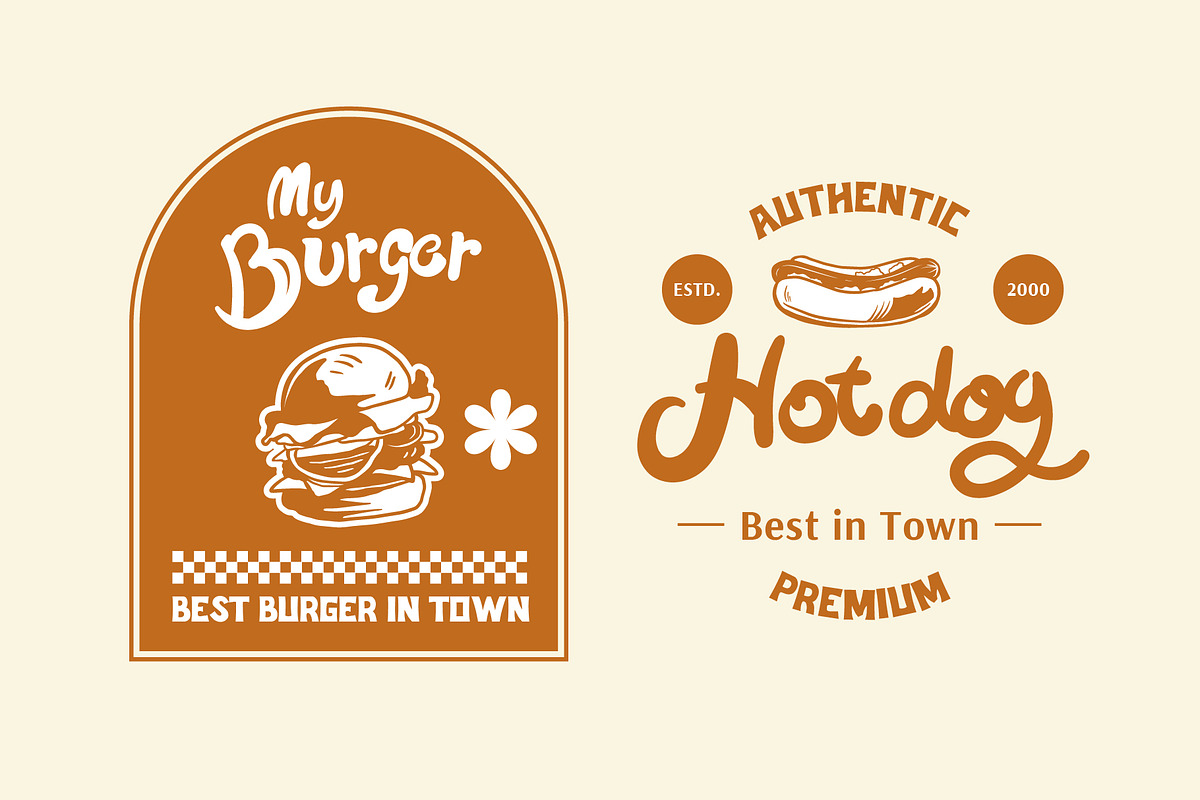 Hand Drawn Fast Food Illustration, a Food Illustration by Pokal Studio (Photo 3 of 6)