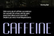 Dazney Blur, a Sans Serif Font by Craft Supply Co. (Thumbnail 2 of 8)