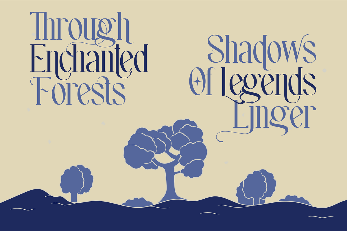 Starlight Rune: A Magical Typeface, a Serif Font by Helotype (Photo 6 of 8)