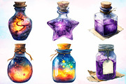 Watercolor Poison Clipart Bundle, an Illustration by Canvas Craft (Thumbnail 4 of 4)