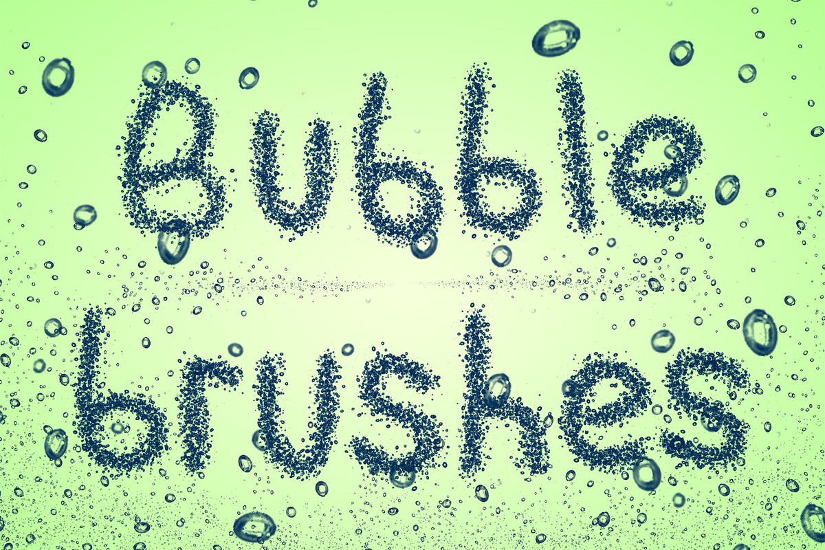 Bubbles brushes for Photoshop preview 3