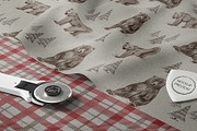 Graphite Bears Seamless Pattern, a Pattern Graphic by Tatra Cottage Designs (Thumbnail 4 of 5)