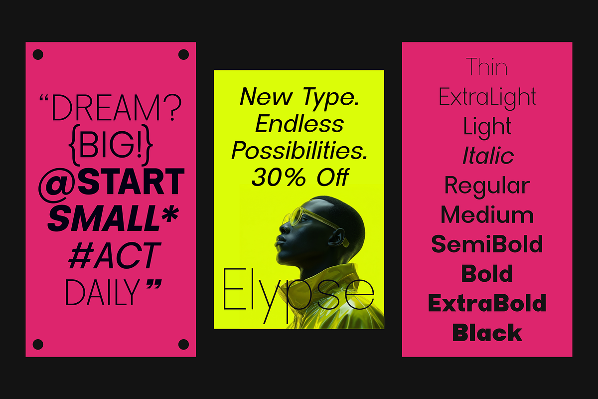 Graphtify - Sans Serif Family Font, a Sans Serif Font by Eotype Studio (Photo 4 of 9)