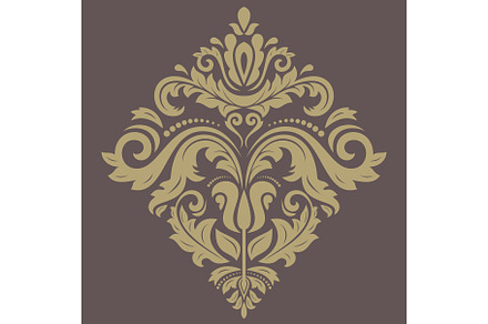 Damask Vector Orient Pattern, a Decorative Illustration by FineArtStudio