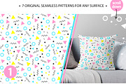 MEMPHIS STYLE:templates and patterns, a Pattern Graphic by Fresh-shop (Thumbnail 3 of 3)