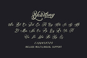 Yearlong Vintage Typeface, a Script Font by Arendxstudio (Thumbnail 10 of 13)