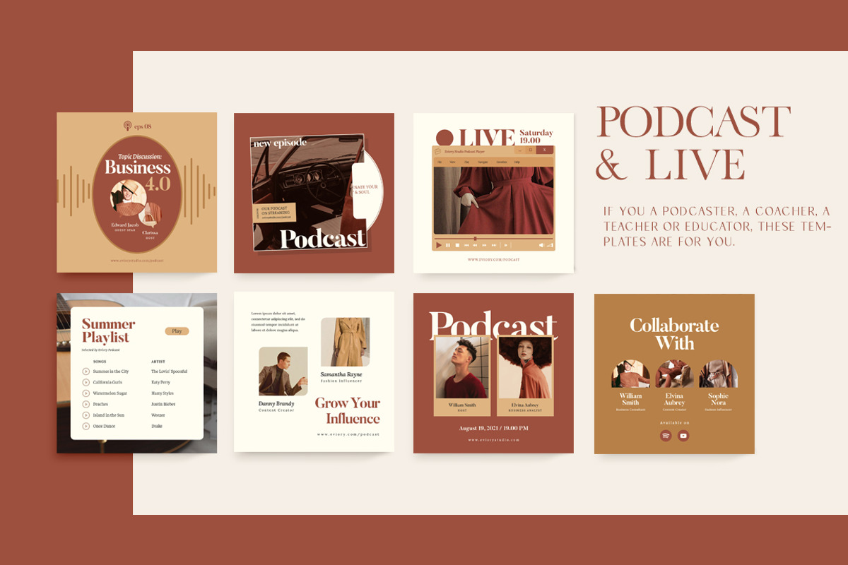 Instagram Creator For Coach CANVA PS, a Social Media Template by Eviory (Photo 23 of 57)