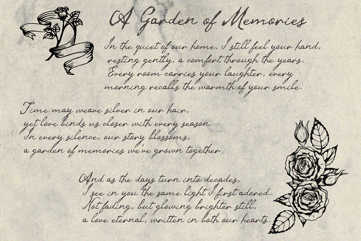 Quendralis – Handwritten Font, a Script Font by NDNL Studio (Photo 6 of 10)