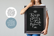 Chalk Lettering Set, Vector, a Decorative Illustration by Nina's Illustration Shop (Thumbnail 5 of 11)