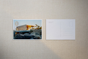 Correo Postcard Mockups