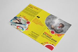 Design Studio Trifold Brochure-V552