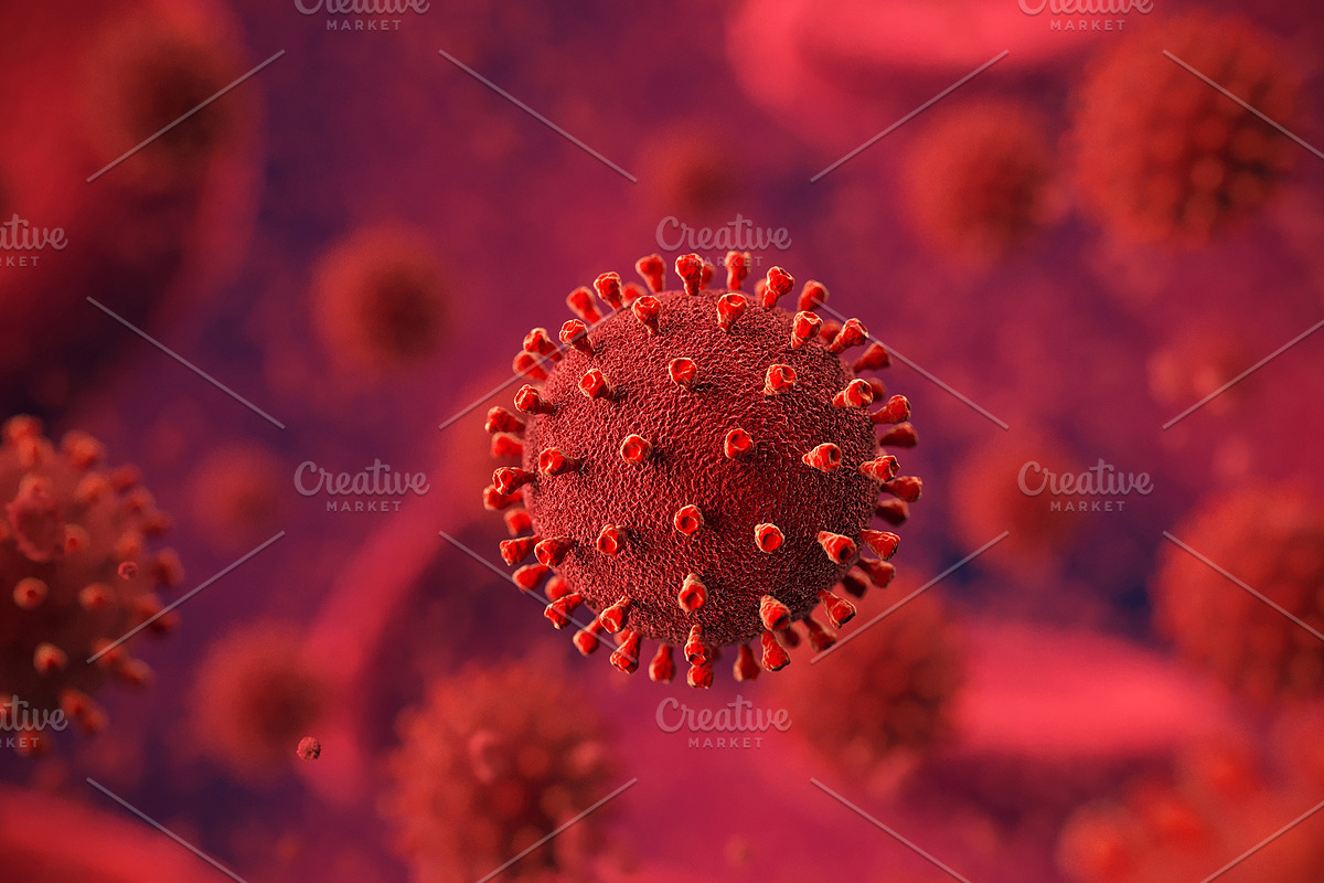 Corona-virus COVID-19, a Healthcare Illustration by Toocha design
