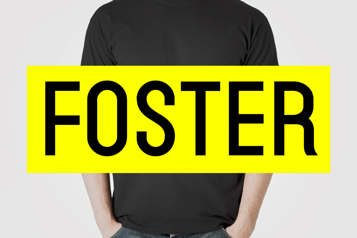 FOSTER - Amazing Display Typeface