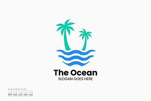 Ocean Logo, a Branding & Logo Template by Zeer Graphic