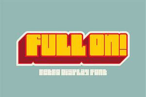Ellenvale | Retro Display Font